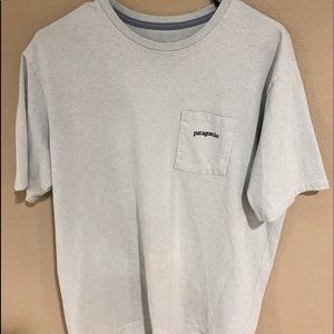 Baby Blue Patagonia Graphic Tee